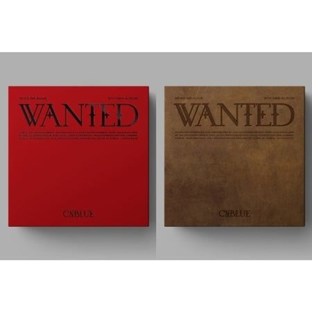 Альбом CNBLUE - WANTED 9th Mini Album 2 Version Set
