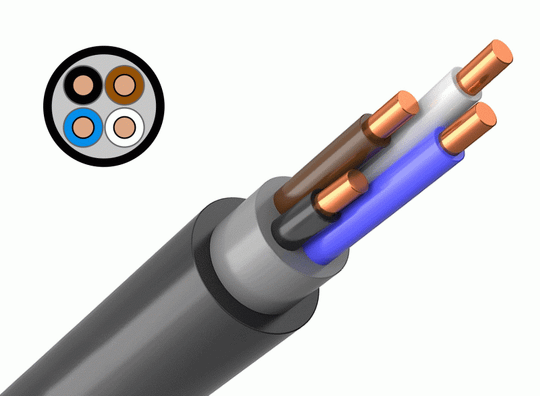 Кабель ВВГнг(A)-LSLTx 4х70-1 ГОСТ