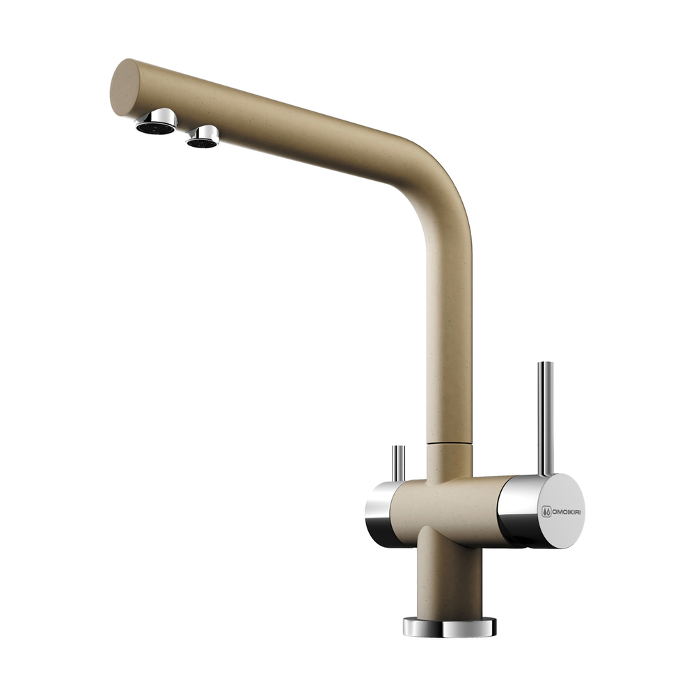 Смеситель для кухни Omoikiri Nagano-CH Шампань