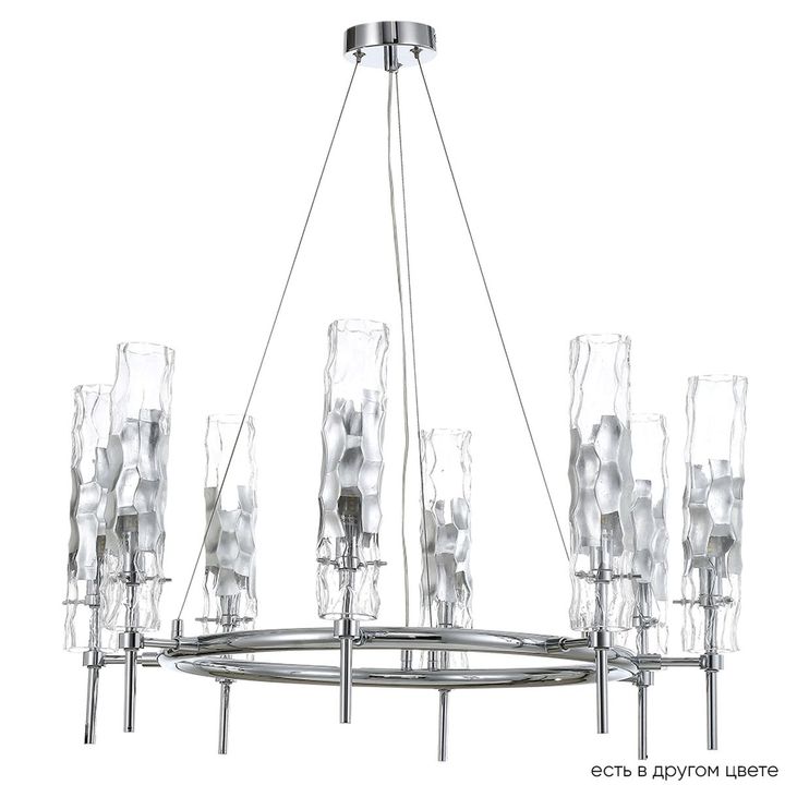 Подвесная люстра Crystal Lux Primavera SP8 Chrome