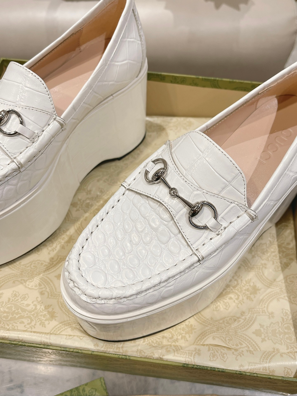 Gucci Horsebit Platform Loafer