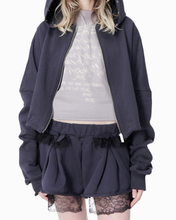 ZIP HOODIE PURPLE