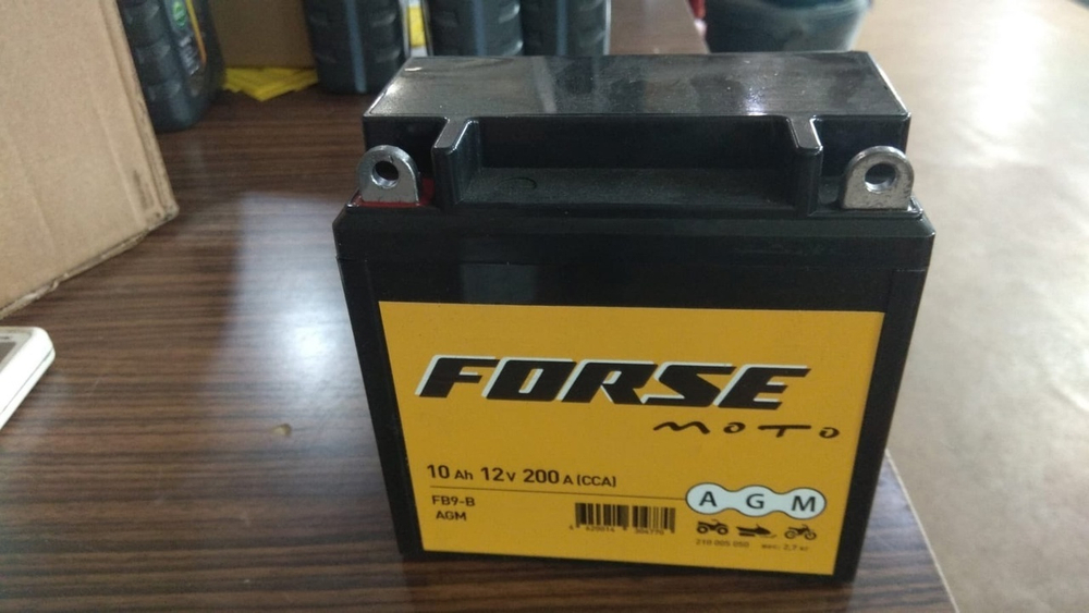 Аккумулятор мото FORSE AGM 6мтс 10 А/ч FB9 B (арт. 210005050 )