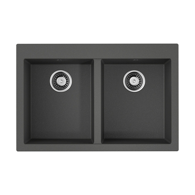 Кухонная мойка Omoikiri Bosen 80-2-PL Tetogranit/платина