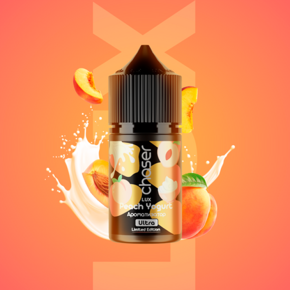 Chaser LUX - Peach Yogurt (30ml, 5% nic)