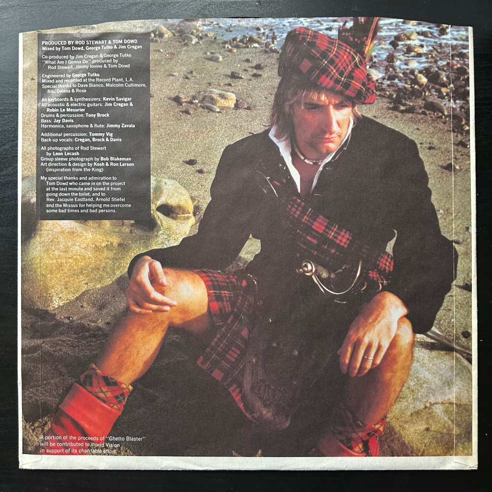 Rod Stewart- Body Wishes (Германия 1983г.)