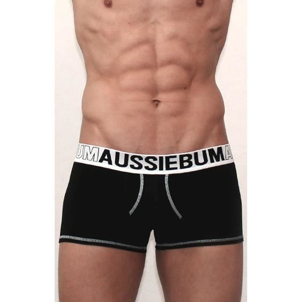 Мужские трусы боксеры Aussiebum черные AB00305