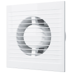 Вентилятор вытяжной настен, Эра, d100 мм, 14 Вт, 90 м3/ч, E 100 S