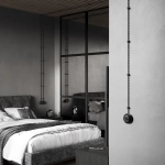 Изоляторы 100 шт (черный матовый) Vintage W6433408