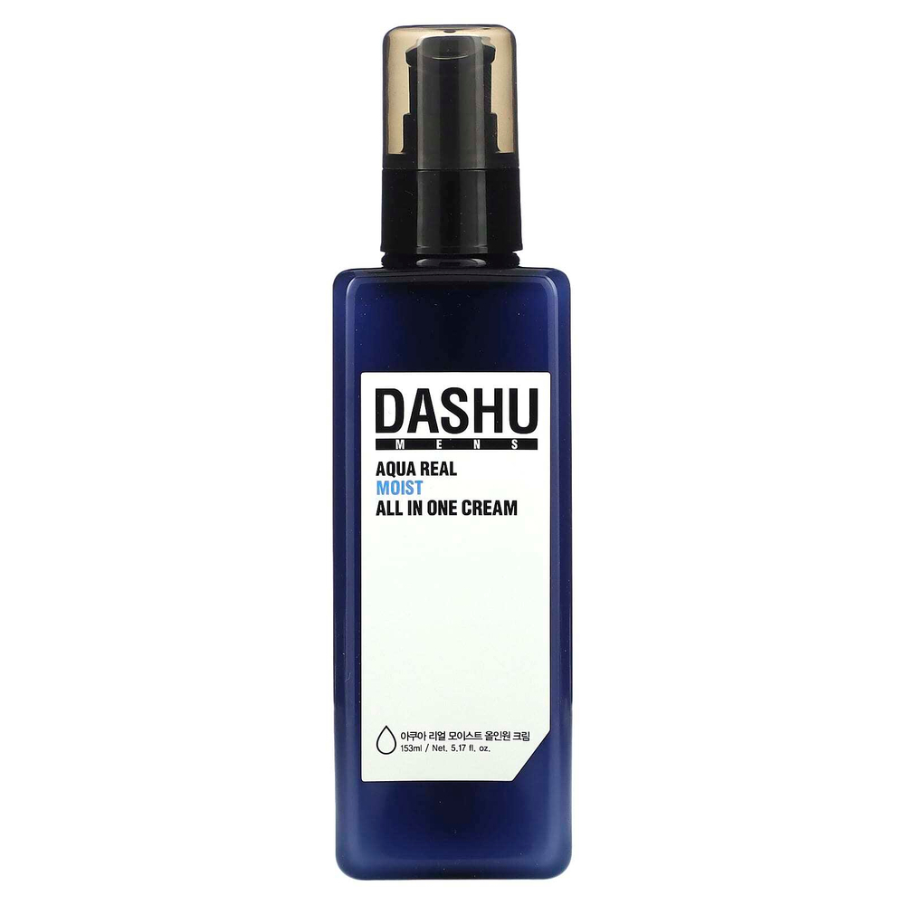 Dashu, Mens, увлажняющий крем Aqua Real All In One, 153 мл (5,17 жидк. унц.)