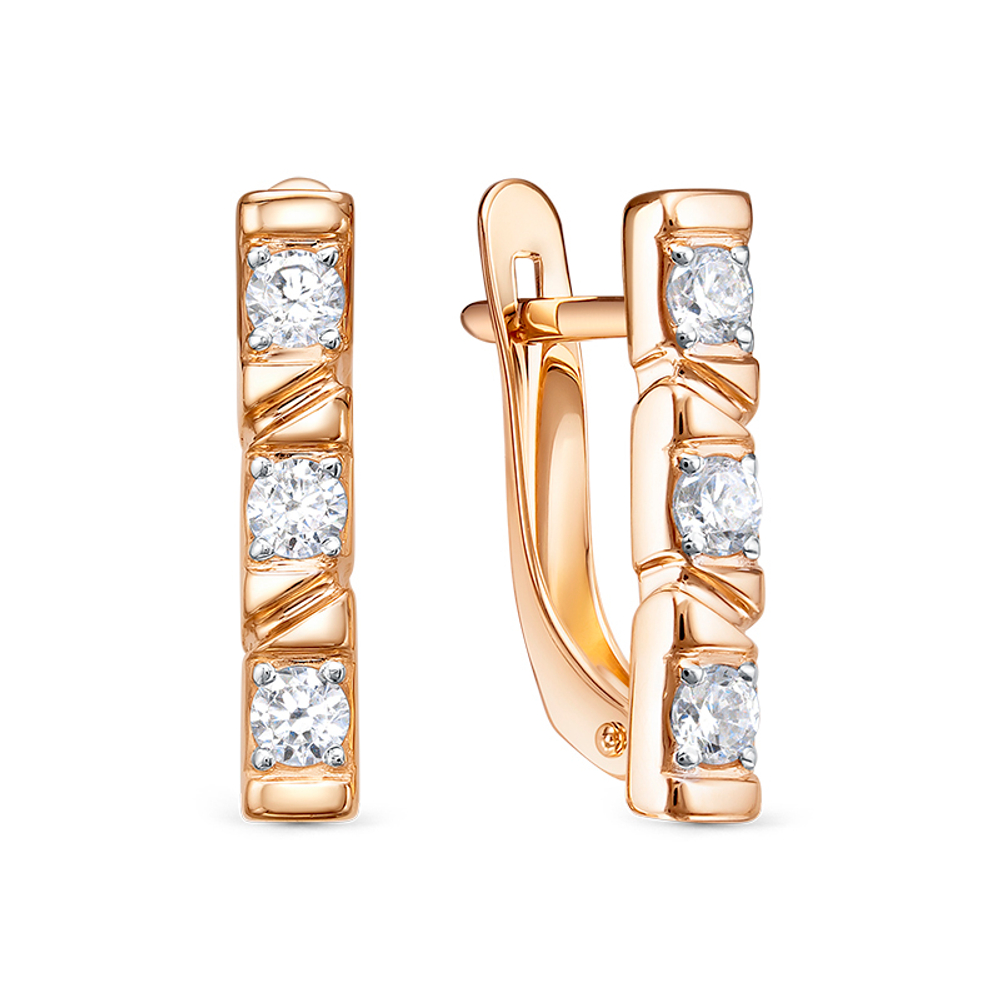 Серьги из золота 585 пробы