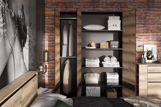 Шкаф 3-ств БЕРГЕН