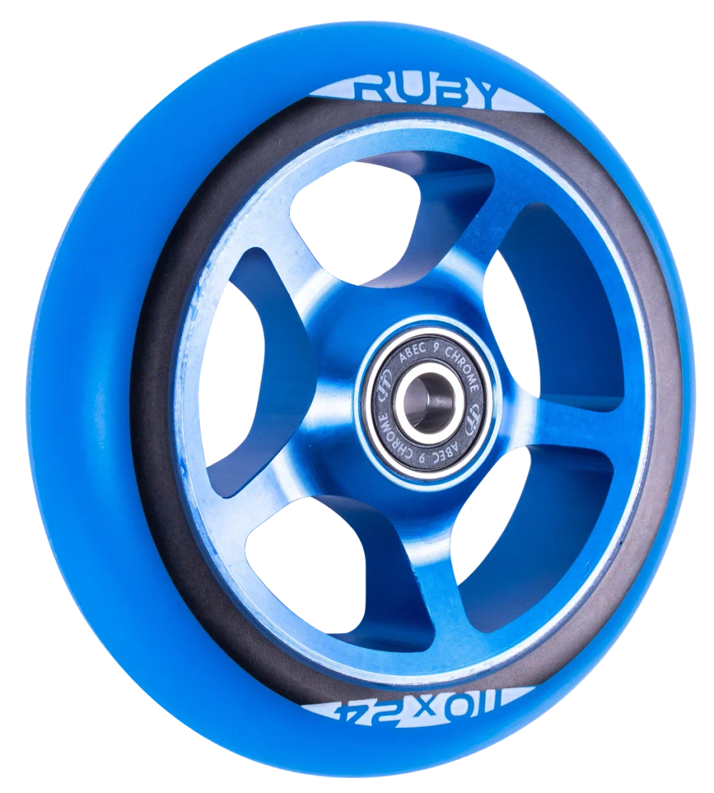 Колеса Tech Team 110мм Ruby, blue