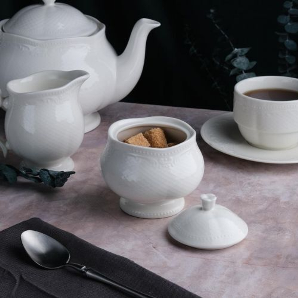 Сахарница 200 мл, фарфор, Aristocrat, Noble