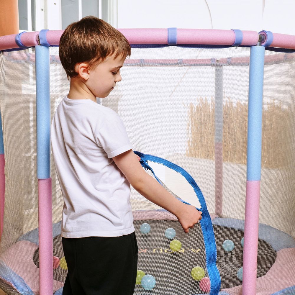 Батут детский DFC A.KOU KIDS 55&amp;quot; (140 см) с сеткой