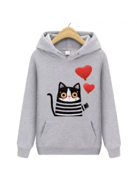 Термотрансфер "ПолосатыйКот" наклейка на одежду, 20х20