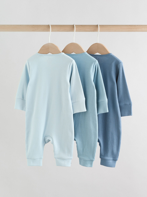 Комбинезон / Cлип для малышей  Next F13-419, 3 шт., Синий, Голубой