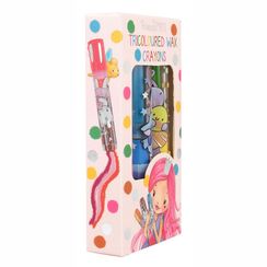 Princess Mimi Tricoloured Wax Crayon Set
