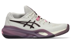 Женские Кроссовки теннисные Asics Gel-Resolution X Clay - soft oat/dark aubergine