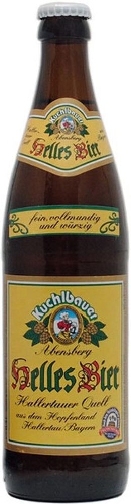 Кухльбауер Хеллес Бир светлое фильтр 0,5 л 5,2%  Брауэрай зум Качбауэр Германия