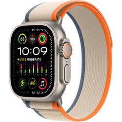 Apple Watch Ultra 2 49mm Trail Loop Beige / Titanium Case