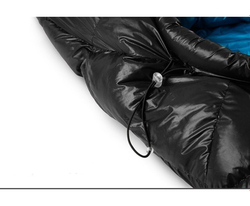 Мешок спальный Naturehike Ultralight CWZ400 L, 220х85 см, (правый) (ТК: +7C), черный