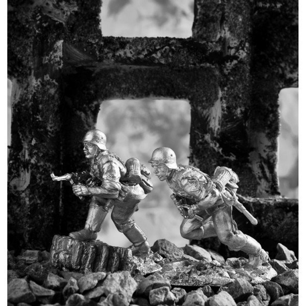 Солдатик оловянный Немецкий пехотинец, 1944 г.