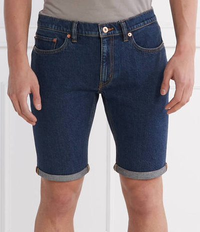 Джинсовые шорты ASH/S Hugo Blue - темно-синий(50511569)