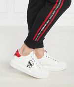 Кожаные кроссовки onyx heel Karl Lagerfeld - белый(KL52533)