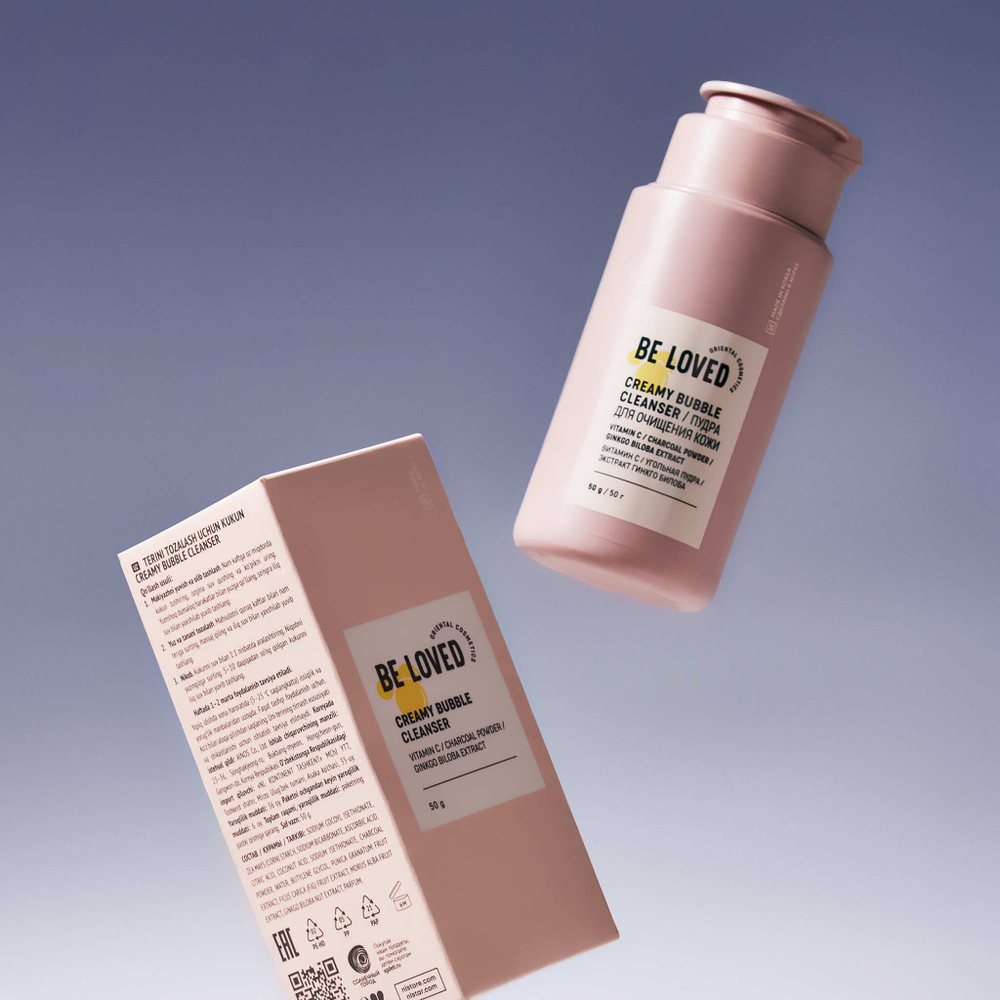 BL Oriental Бабл-пудра для очищения кожи 50гр Creamy Bubble сleanser