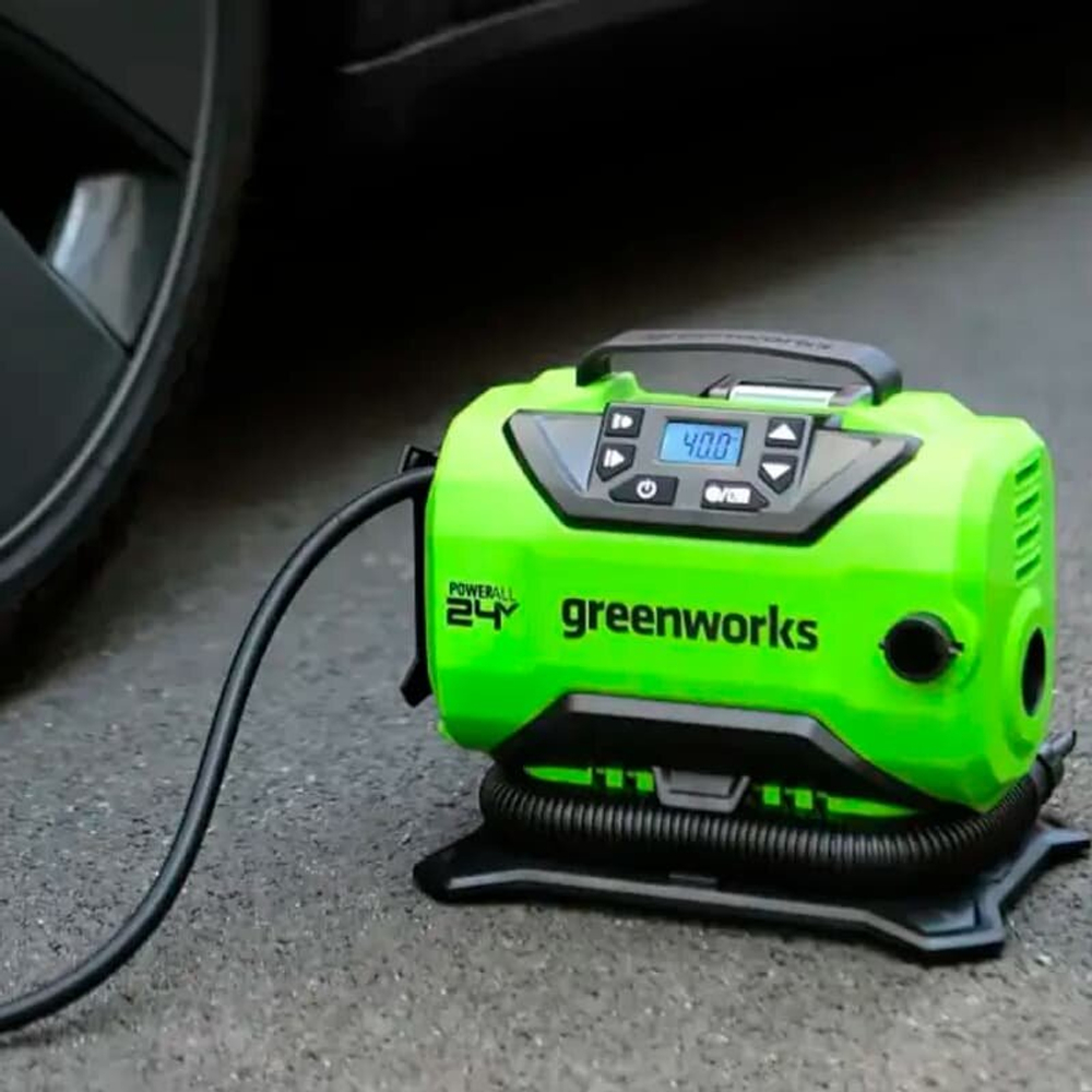 Компрессор аккумуляторный GREENWORKS ACG301,24В,без АКБ и ЗУ (3400807)