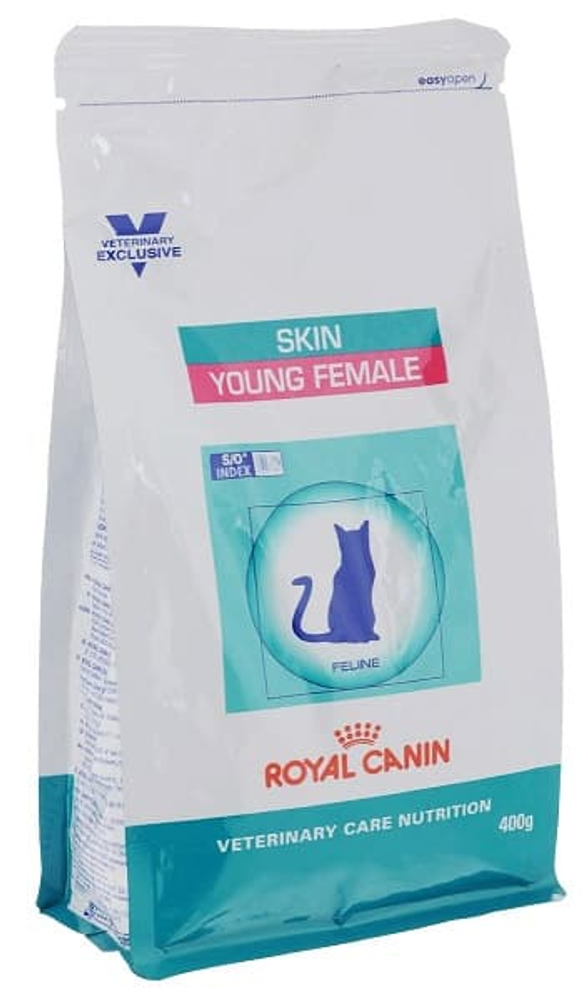 *Royal canin 400 г Скин Янг Фимэйл диетич. корм для взрослых стер. кошек с чувст. кожей(Уценка) *Royal canin 400 г Скин Янг Фимэйл диетич. корм для взрослых стер. кошек с чувст. кожей(Уценка)