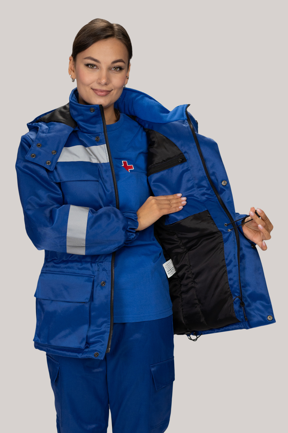 Куртка зимняя женская Скорая Помощь MedicLine (Олдос)