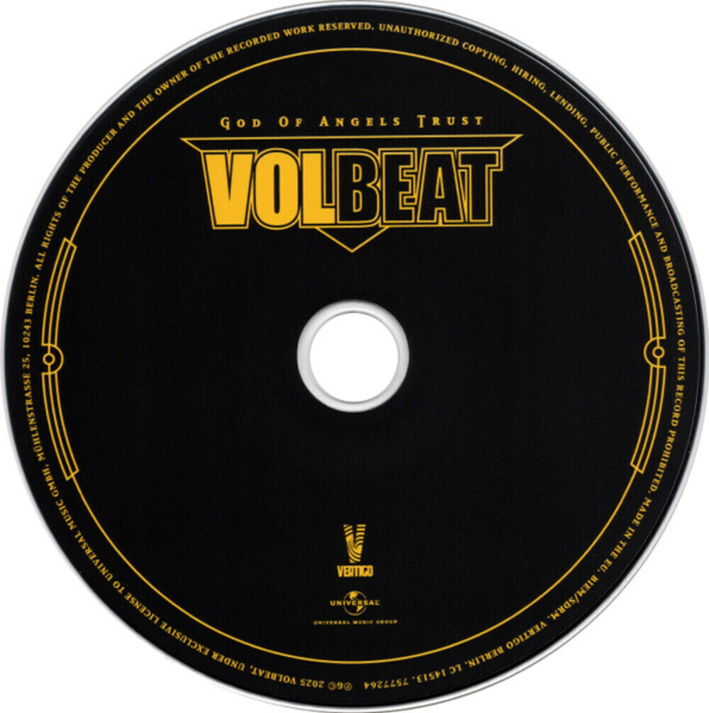 Volbeat / God Of Angels Trust (CD)