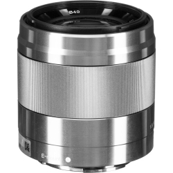 Объектив Sony 50mm f/1.8 OSS (SEL-50F18), серебристый