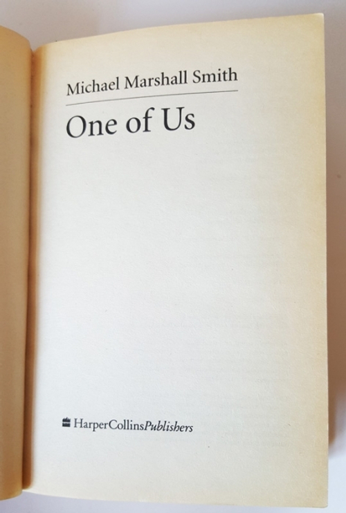 "One of Us (Один из нас)". Michael Marshall Smith (Майкл Маршалл Смит)