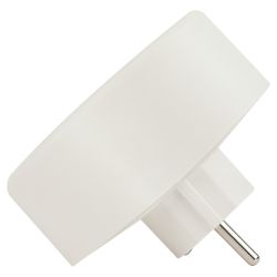 Разветвитель электрический ЭРА SPx-2e-W на 2 розетки с заземлением 16А белый | Тройники