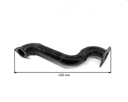 Колено глушителя (выход вверх, крепление 2/3 болта) ZS1115