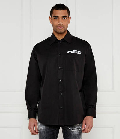 Рубашка OFF SHARED OFF-WHITE - черный(OMGE004S 25FAB001)