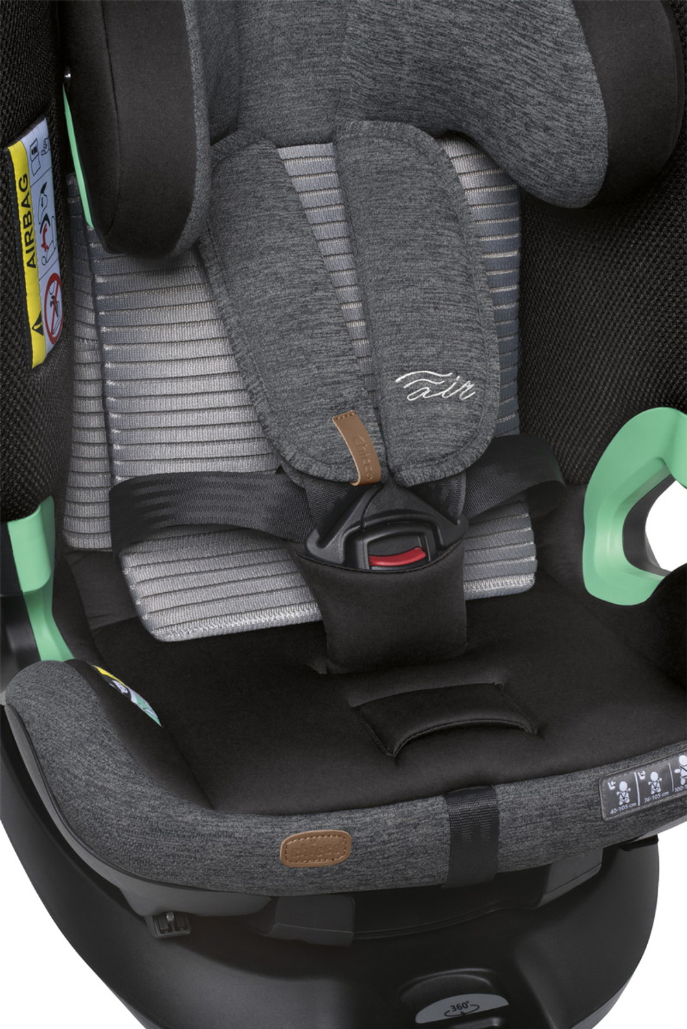 Автокресло Chicco Bi-Seat I-Size Air with Base Full 360 Black Air