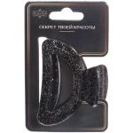 Заколка - краб для волос «AKS - MANTANA», микс 6 цветов, трапеция, 6*3см