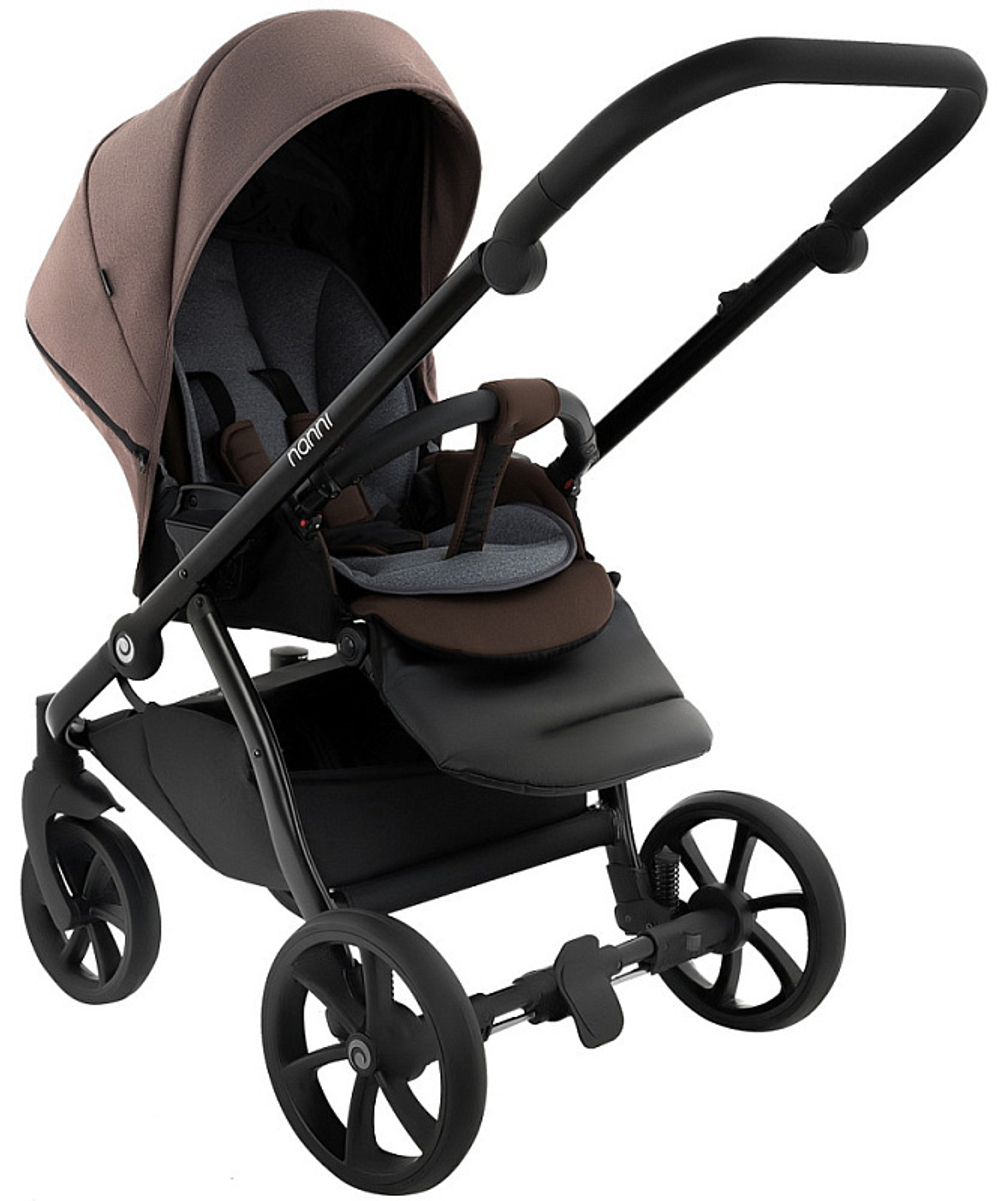 Детская коляска Tutis Nanni 7 3 в 1 1533024 Coffee Brown