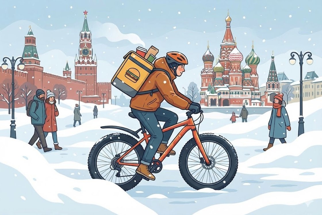 Самокат выяснил, как холода и снегопады изменилили спрос на доставку в Москве
