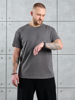 Фуфайка (футболка) мужская Джек-1 Виотекс ГРАФИТОВЫЙ