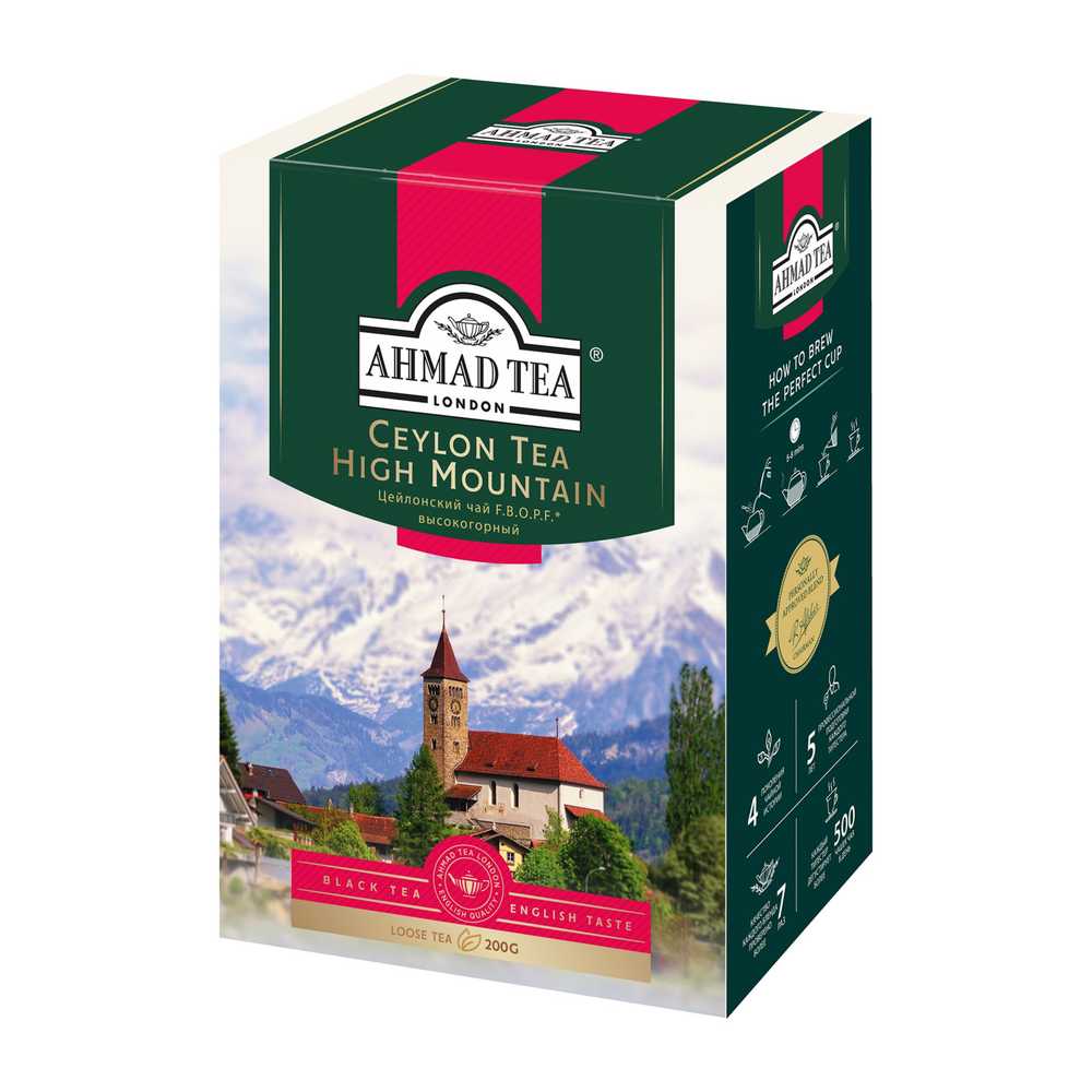 Чай черный листовой Ahmad Tea FBOPF, 200 г