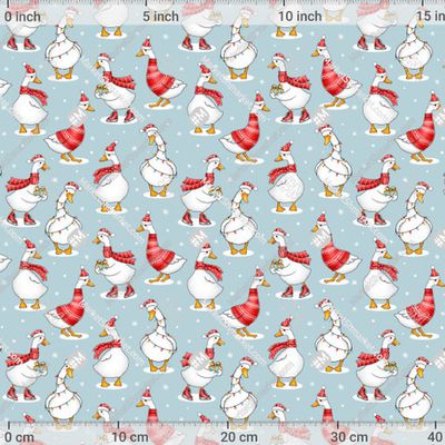 Гуси новогодние by Lena_kovart 484 DPI