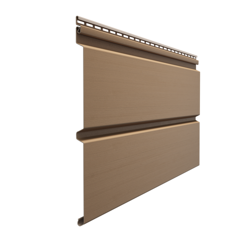 Сайдинг виниловый Деке Брус D6S PREMIUM Капучино