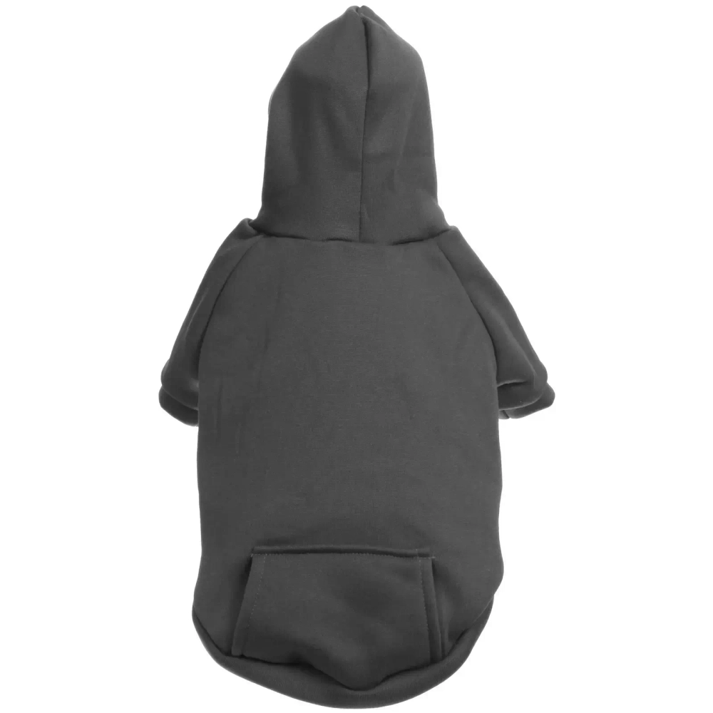Кофта - толстовка для мелких пород собак «BRO Style», цвет черный, р M (на флисе)
