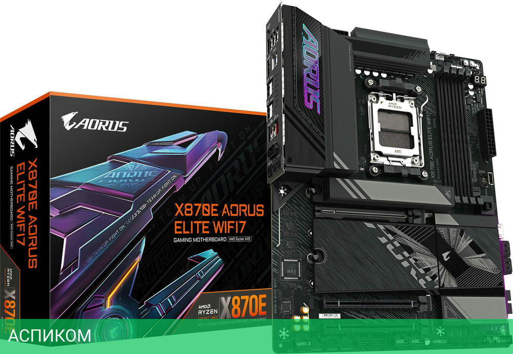 Материнская плата GigaByte X870E Aorus Elite WIFI7 rev. 1.1