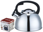 Чайник 2,5л со свистком нерж индукция